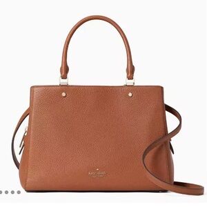 Kate Spade Leila Medium Triple Compartment Satchel NWT